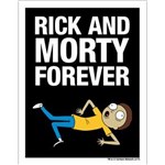 Ficha técnica e caractérísticas do produto Placa Rick And Morty Forever