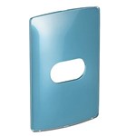 Ficha técnica e caractérísticas do produto Placa Sem Suporte 4x2 1Módulo Azul Nereya Pial Legrand