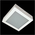 Ficha técnica e caractérísticas do produto Plafon Evolution Aluminio e Vidro PEQ 063 Branco Pantoja & Carmona - Bivolt - Bivolt