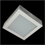 Ficha técnica e caractérísticas do produto Plafon Evolution Aluminio e Vidro PEQ 063 Escovado Branco Pantoja & Carmona - Bivolt - Bivolt