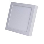 Ficha técnica e caractérísticas do produto Plafon LED 18w 6000k Painel Sobrepor Quadrado Bivolt Branco Frio