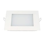Ficha técnica e caractérísticas do produto Plafon LED de Embutir 3000K Branco 6W Quadrado 12cm Taschibra