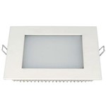 Ficha técnica e caractérísticas do produto Plafon LED Embutir Taschibra Quadrado FIT TSQL 312 12W 3000K - Bivolt