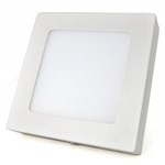 Ficha técnica e caractérísticas do produto Plafon LED Sobrepor 12w - Branco Quente