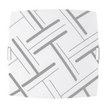 Ficha técnica e caractérísticas do produto Plafon Quadrado Pequeno Traços Cinza