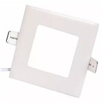 Ficha técnica e caractérísticas do produto Plafon 3W Luminárias Embutir LED Painel QUADRADO Slim Branco Frio 6500K - BRIWAX