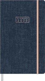 Ficha técnica e caractérísticas do produto Planner Costurado Cambridge Denim 2020 Tilibra