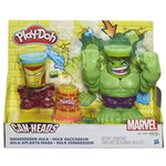 Ficha técnica e caractérísticas do produto Play Doh Marvel Pote Hulk Esmaga - B0308 - Hasbro