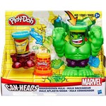 Ficha técnica e caractérísticas do produto Play-Doh Marvel Pote Hulk Esmaga Hasbro - Play Doh