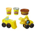 Ficha técnica e caractérísticas do produto Play Doh Wheels Escavadeira e Carregadeira E4294 - Hasbro