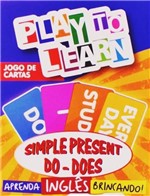 Ficha técnica e caractérísticas do produto Play To Learn - Simple Present - Jogo de Cartas