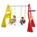 Ficha técnica e caractérísticas do produto Playground Multi Balanço Vermelho e Amarelo - Xalingo