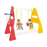 Ficha técnica e caractérísticas do produto Playground Multi Balanço Xalingo Brinquedos Vermelho