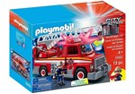 Ficha técnica e caractérísticas do produto Playmobil - Caminhão de Bombeiro com Escada 5682
