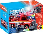 Ficha técnica e caractérísticas do produto Playmobil City Action - Caminhão de Bombeiro com Escada - 5682