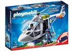 Ficha técnica e caractérísticas do produto Playmobil City Action Helicóptero da Polícia Sunny