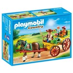 Ficha técnica e caractérísticas do produto Playmobil Country - Charrete com Cavalos - Sunny