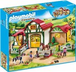 Ficha técnica e caractérísticas do produto Playmobil Country - Fazenda de Cavalos com Cercado 6926