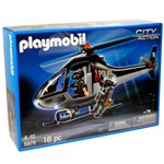 Ficha técnica e caractérísticas do produto Playmobil Polícia City Action - Helicóptero - 5975 - Sunny