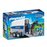 Ficha técnica e caractérísticas do produto Playmobil Polícia Montada com Trailer - Sunny