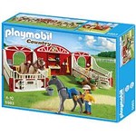 Ficha técnica e caractérísticas do produto Playmobil Poney com Estabulo