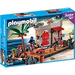 Ficha técnica e caractérísticas do produto Playmobil Super Set Forte dos Piratas - Sunny Brinquedos