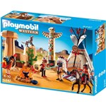 Ficha técnica e caractérísticas do produto Playmobil Western Acampamento Indígena com Totem - Sunny - Playmobil