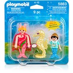 Ficha técnica e caractérísticas do produto Playmobill Especiais Cavalo Amarelo Sereia Criança - Sunny