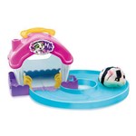 Ficha técnica e caractérísticas do produto Playset Casa Hamster com Figura - Hamsters In a House - Rosa e Azul - Candide