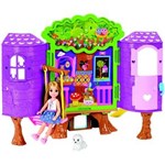 Ficha técnica e caractérísticas do produto Playset e Boneca - Barbie Club - Casa da Árvore da Chelsea