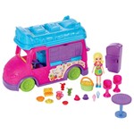 Ficha técnica e caractérísticas do produto Playset e Mini Boneca Polly Pocket - Food Truck 2 em 1 - Mattel