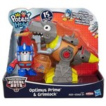Ficha técnica e caractérísticas do produto Playskool - Boneco Mr. Potato Head Optimus & Grimlock - Hasbro