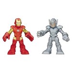 Ficha técnica e caractérísticas do produto Playskool Heroes Marvel - Pack com 2 Bonecos - Homem de Ferro e Ultron B1260