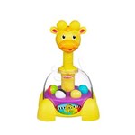 Ficha técnica e caractérísticas do produto Playskool Poppin` Park Animal Girafa Gira-Bolinhas - Hasbro