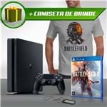 Ficha técnica e caractérísticas do produto Playstation 4 Slim + Battlefield 1 + Camiseta Battlefield