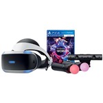 Ficha técnica e caractérísticas do produto Playstation VR + Game Worlds - Sony
