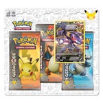 Ficha técnica e caractérísticas do produto Pokemon 20th Anniversary Blister Triplo Geracoes 4