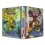 Ficha técnica e caractérísticas do produto Pokémon Pasta Fichário 3 Aros C/ 20 Porta Cards Plásticos 9 Bolsos Modelo XY Steam Siege 1