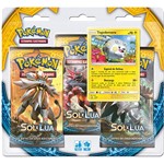 Ficha técnica e caractérísticas do produto Pokémon Sl1 Blister Triplo Sol e Lua - Copag