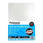 Ficha técnica e caractérísticas do produto Polaseal Plástico para Plastificação A4 220x307x0,07mm 20un - Marpax