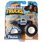 Ficha técnica e caractérísticas do produto Police Monster Trucks Hot Wheels - Mattel GJF26