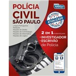 Polícia Civil de São Paulo - PC SP - 2 em 1 - Investigador e Escrivão de Policia