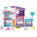 Ficha técnica e caractérísticas do produto Polly Mega Casa Surpresa Mattel