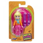 Ficha técnica e caractérísticas do produto Polly Pocket Básico - Boneca Polly Esquiadora - Mattel