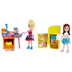 Polly Pocket Dia Divertido Cozinha 2 Amigas - Mattel