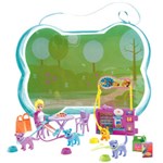 Ficha técnica e caractérísticas do produto Polly Pocket Parada de Bichinhos Glitter - Mattel