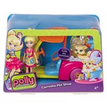Ficha técnica e caractérísticas do produto Polly Pocket Veiculos Carrinho Pet Shop - Mattel