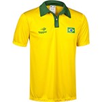 Ficha técnica e caractérísticas do produto Polo Topper Torcida Brasil Amarelo/Verde