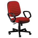 Ficha técnica e caractérísticas do produto Cadeira Diretor com Braços Linha Blenda Vermelho