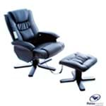 Ficha técnica e caractérísticas do produto Poltrona Leisure Chair Relaxmedic Preta